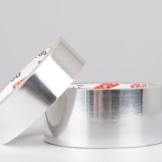 Self adhesive aluminum foil tape acrylic-solvent silver 70mic - T & GSP600-699