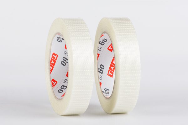 Adhesive reinforced tape, fiber tape - T & GSP500-599