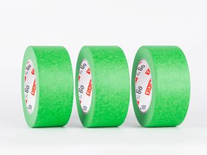 Green crepe tape for the automotive industry - 80 ℃